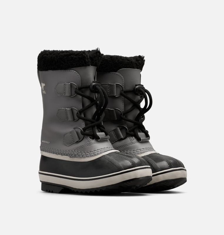 Kids Snow Boots Grey/Black - Sorel Youth Yoot Pac™ TP - 016584-XVI